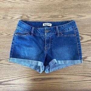 Blue Spice Jean Shorts